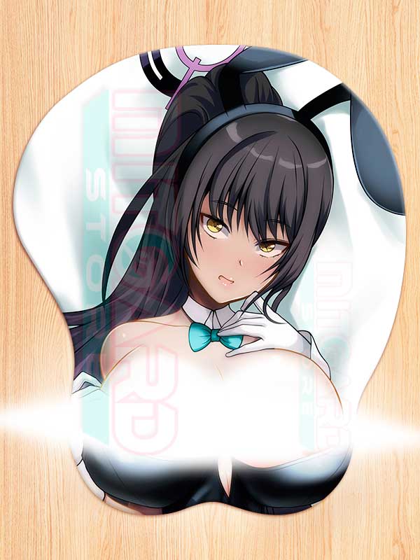 Kakudate Karin 3D Mouse pad with Gel Wrist rest